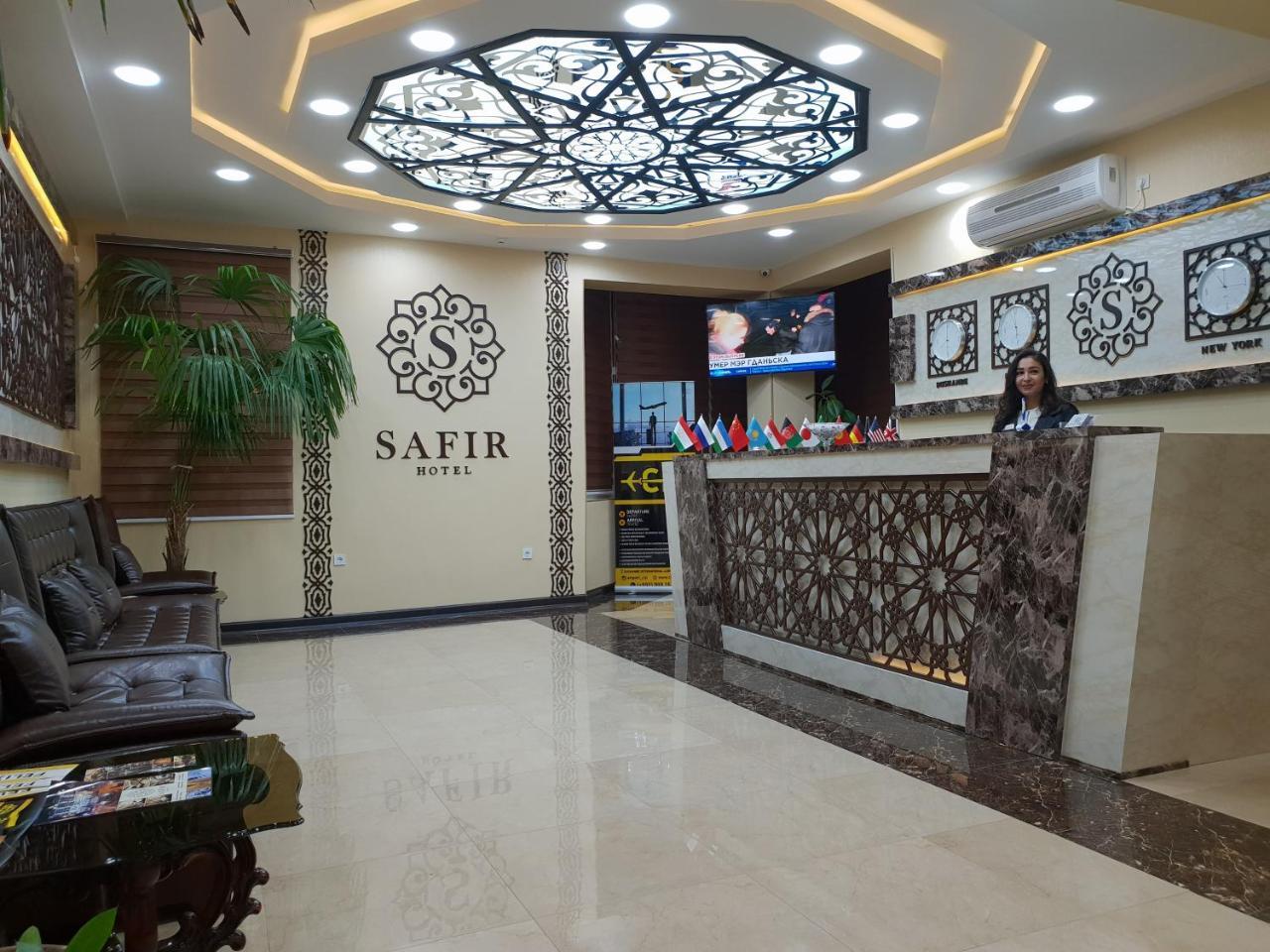 Safir Business Hotel O Душанбе Екстер'єр фото